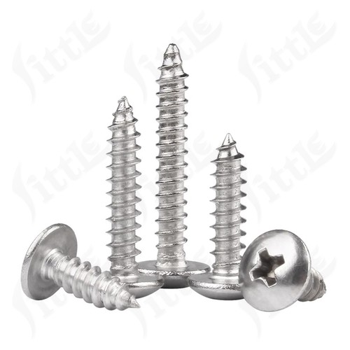 3 blechschrauben - m2-m6.3,