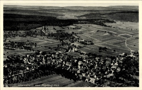 Wiernsheim württemberg - ak, in