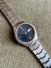 Vintage Citizen Cystron Quartz Armbanduhr Stahl - 36 mm ca. 1980