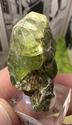 Peridot olivin kristall - olivin,