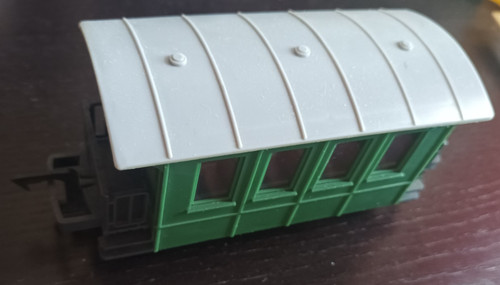 Faller hit train spur - train, e-train