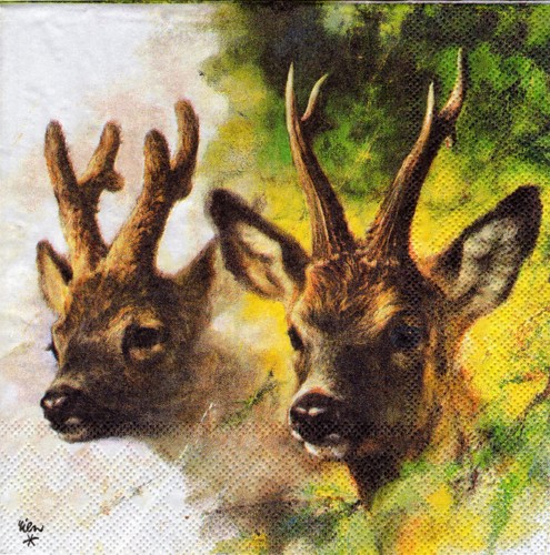 Servietten wilde tiere - servietten,