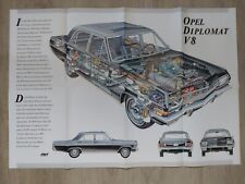 Opel Diplomat V8 Poster Start das Opel Magazin