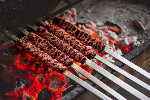 Kebap spieß - kebap,