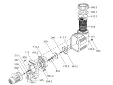 O-Ring für Gehäuse Speck BADU Prime Poolpumpe Pool Pumpe Ersatzteil