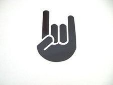 Heavy metal auto sticker - auto,