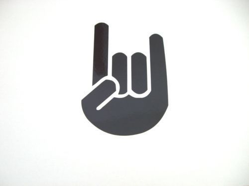 Heavy metal auto sticker - metal,