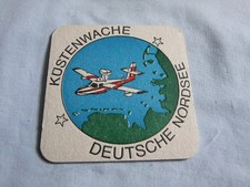 Bierdeckel ,  Jever , Küstenwache Deutsche Nordsee