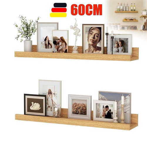 Küchenregal holz wandregal - 2x,