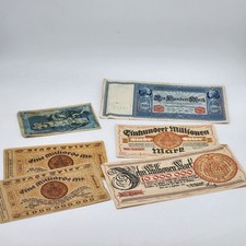 Alte Geldscheine -Deutsches Reich-sammlung Konvalut  6 Stück 3