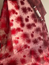 3 + 1 Gardinen * Schals * bordeauxrot * Ikea * Schlaufen * 145 x 295cm *