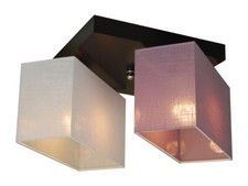 Decken Lampe Leuchte braun