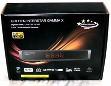  Golden Interstar Gamma X DVB-C T2 H.265 IPTV HEVC H.265 WLAN Linux USB LAN 