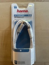 hama SAT_Adapterkabel F Plug - Coax Socket / F_Stecker -Koax Kupplung