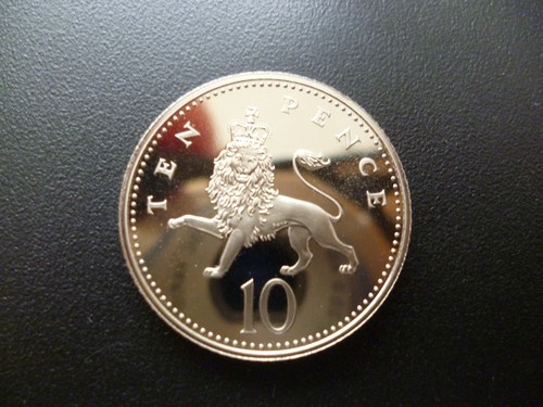 1996 proof ten pence - pence, stÜck