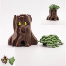 PLAYMOBIL STAMM HOHLGESICHT PFLANZE UND KRISTALLE ZAUBERWALD FANTASIE HALLOWEEN