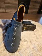 Herrenschuhe, Knöchelhoch, Blau, Neu, Gr.45