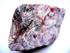 Anschliff Quarz/Amethyst