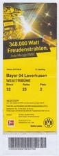 Saison 2017 / 2018 Ticket BVB Borussia Dortmund - Bayer 04 Leverkusen