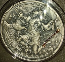 PROMETHEUS Ancient Myths 2 Oz Silver Coin 5$ Niue 2019