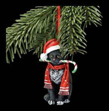 Christbaumschmuck - Katze mit