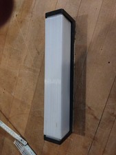 Erco Spiegel/Wandlampe Glas/Kunststoff