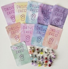 30 Set Schutzengel Anhänger Verschiedene Konvolut Handmade Drive Save Karten Rar