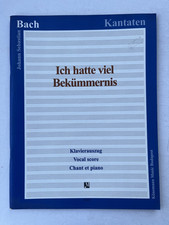 Noten. J.S. Bach. Kantaten
