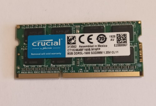 Crucial 8gb ddr3l - 8gb, sodimm