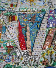 JAMES RIZZI * 3D IT`S A JUNGLE OUT THERE AUS 1986 * S/N GERAHMT ! TOP ANGEBOT !
