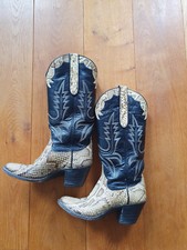Cowboystiefel Schlangenleder von Colt Bootmaker, Texas