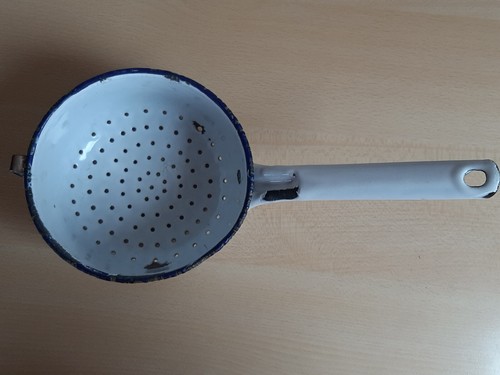 Emaille sieb abtropfsieb - sieb,