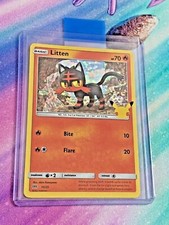 Holo Foil Litten Flamiau -
