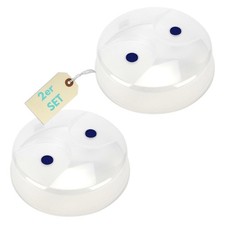 2er Set Mikrowellenhaube 27 cm