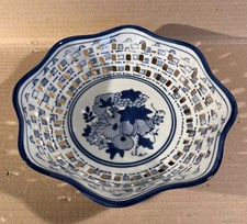 Alte Obstschale Porzellan