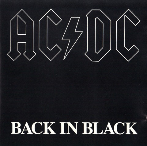 Back black cd - ac/dc,