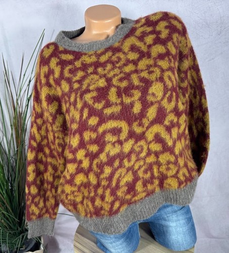 Flauschiger oversize pullover - oversize,