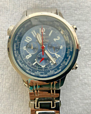 Firefox Herrenarmband-Fliegeruhr Chrono Citizen-Miyota OS20 mit Weltzeit-Anzeige