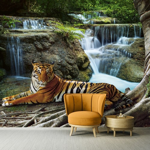 Vlies fototapete tiger - vlies,