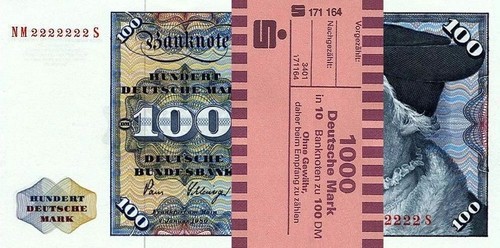 100 geldscheine 1980 - 100,