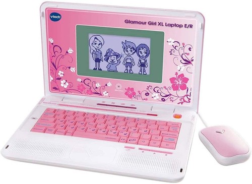 Vtech glamour girl laptop - girl,