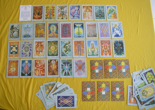Komplett karten tarot - komplett, 78