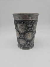 Alter Münzbecher Berlin Karlshorst Pferderennen 1901