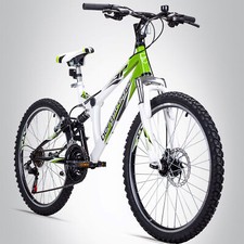 24 Zoll Mountainbike Bergsteiger Montreal Scheibenbremse Kinderfahrrad B-WARE
