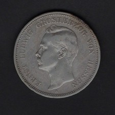 Hessen 1895 mark - hessen, ernst