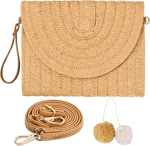 Strandtasche aus korbgeflecht - aus,