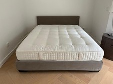 Schramm Boxspringbett Purebeds 160/200 in Grau  