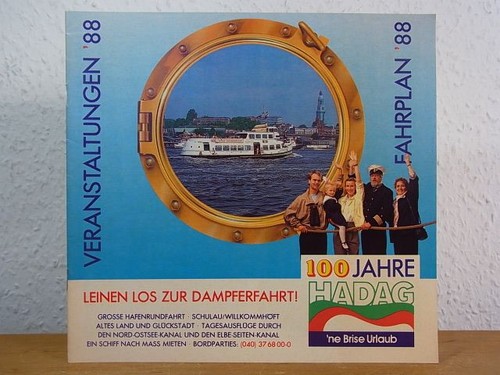 Hadag fahrplan - fahrplan, '88