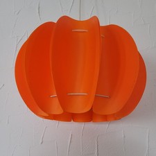 Zicoli  Vintage orange Hängelampe Butterfly  Deckenlampe Original 70iger Jahre 