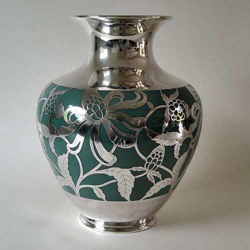 Art déco overlay vase sphar - déco, overlay-vase,